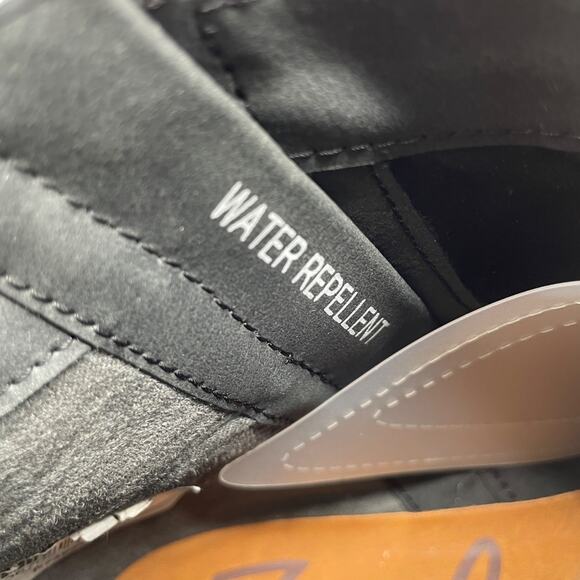 Zodiac Shiloh Womens Shiloh Lug Sole Classic Chelsea Booties Leather Black 6M - Picture 10 of 10